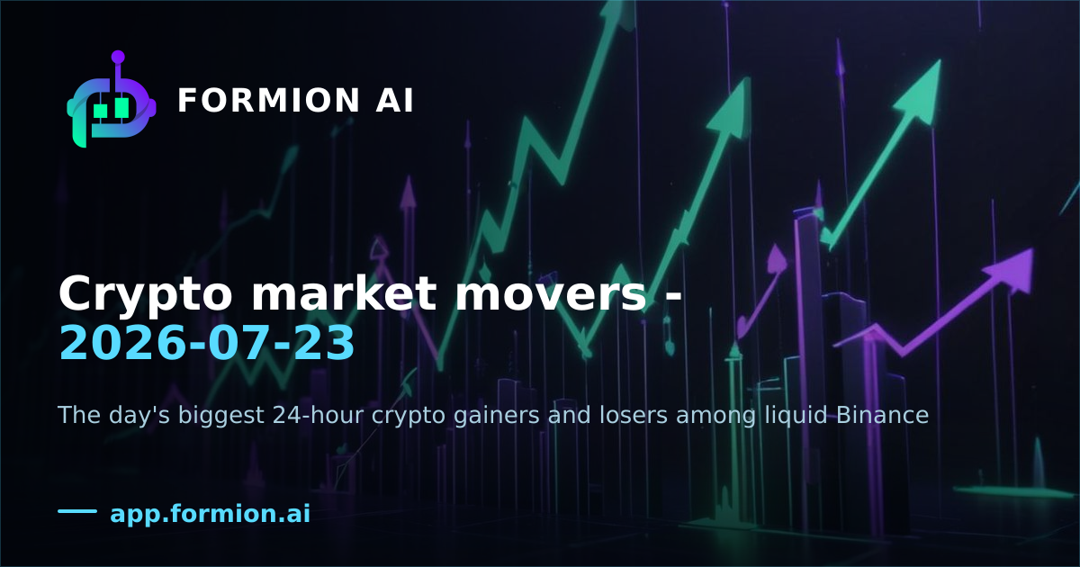 Crypto market movers — 2026-07-23