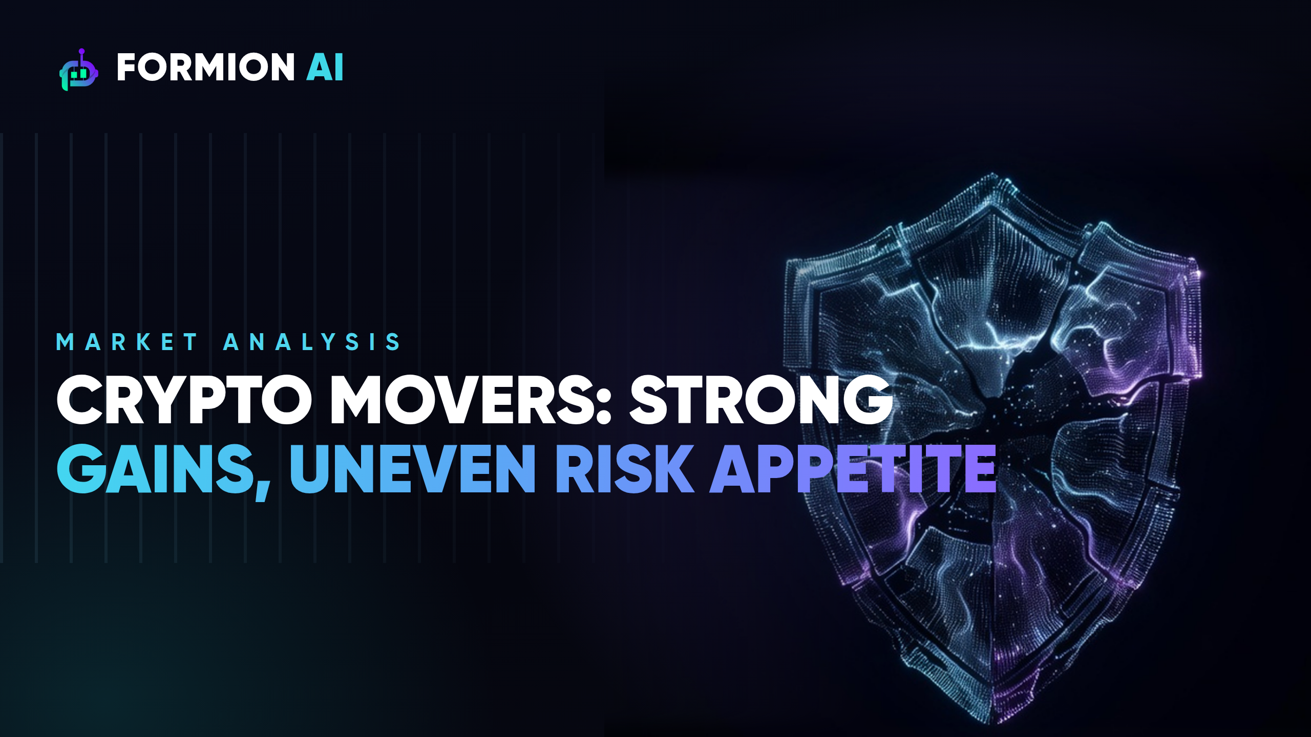 Crypto Movers: Strong Gains, Uneven Risk Appetite